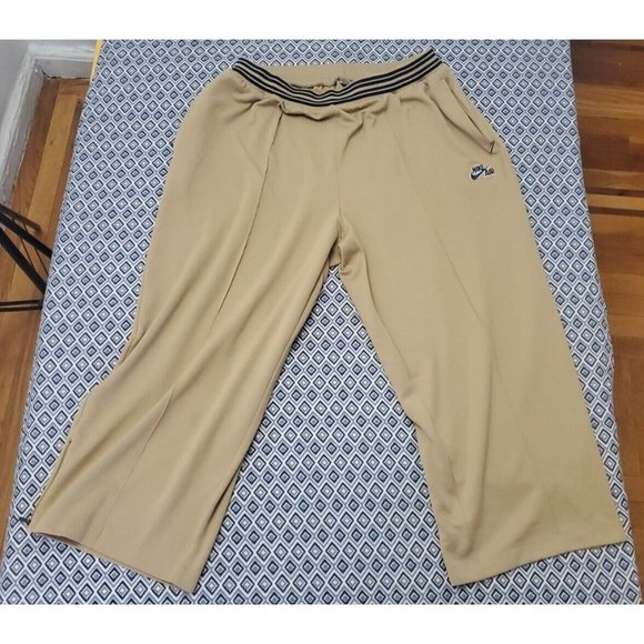Men's Nike Sweatpants baggy beige Size 3XL Inseam 24" - Picture 1 of 10